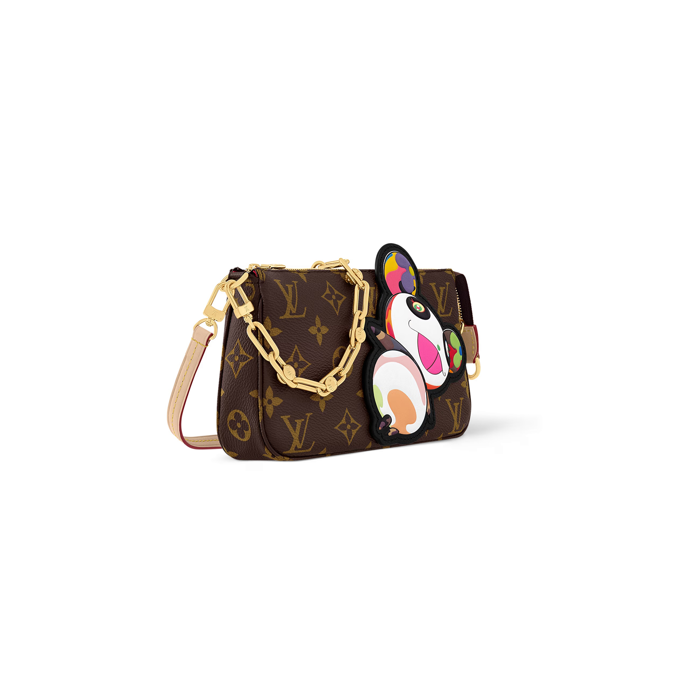LOUIS VUITTON MASTER MURAKAMI LV X TM POCHETTE ACCESSOIRES (22*13*4cm)